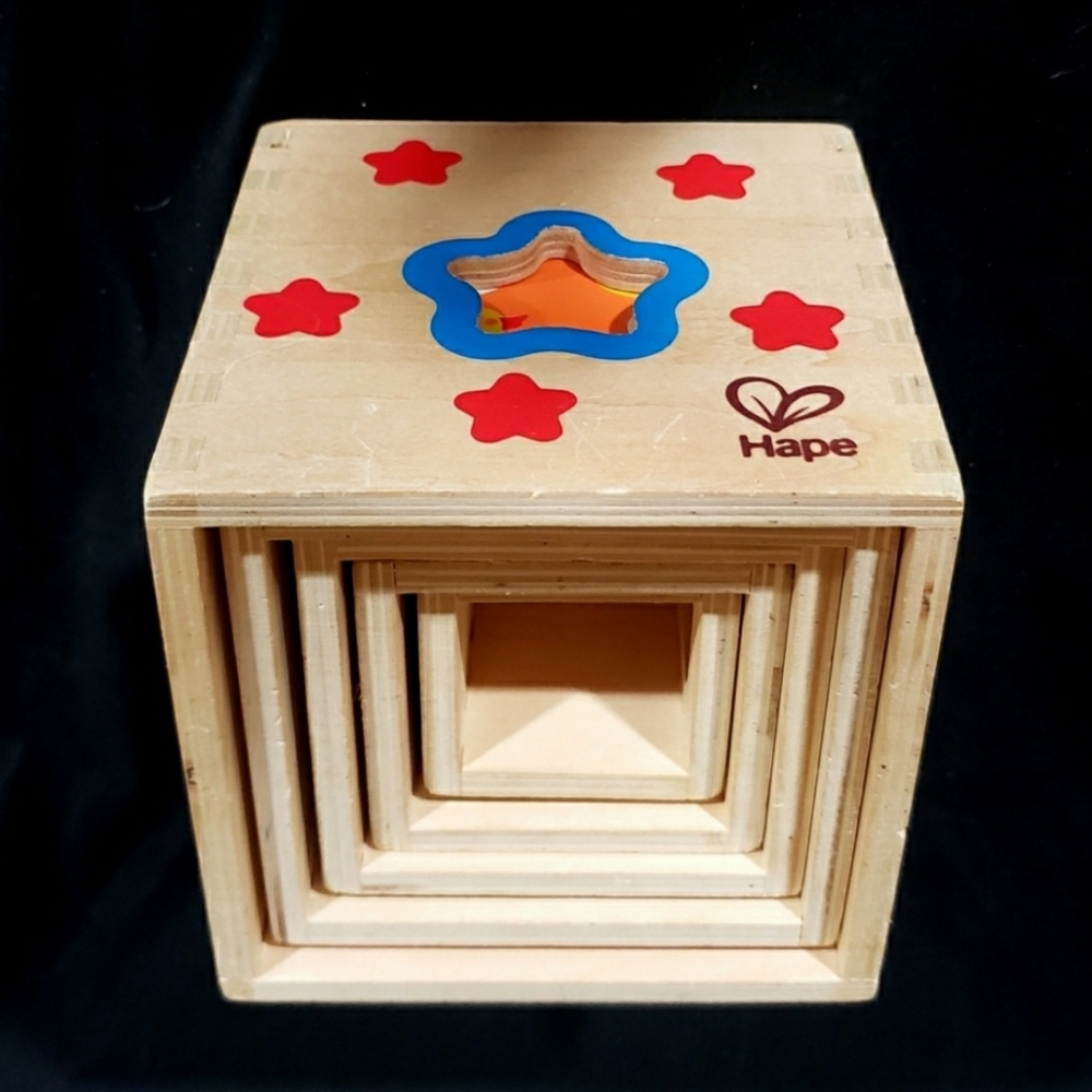 Hape Wooden Pyramid of Play